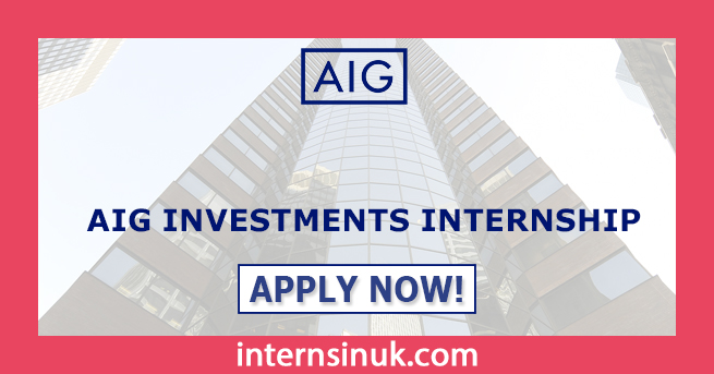 AIG Investments Internship Summer Program 2024-24